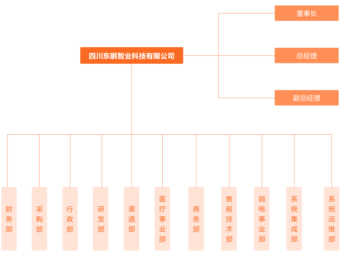 公司组织结构图